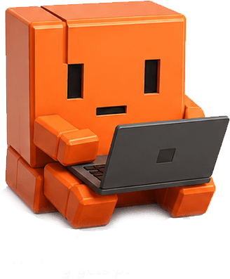 The QAI Guy mascot, focused and ready to help